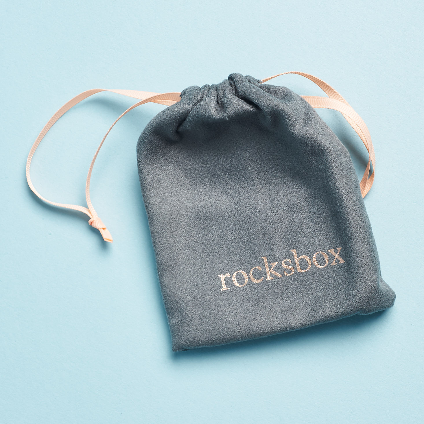Rocksbox June 2019 Jewelry subscription review pouch