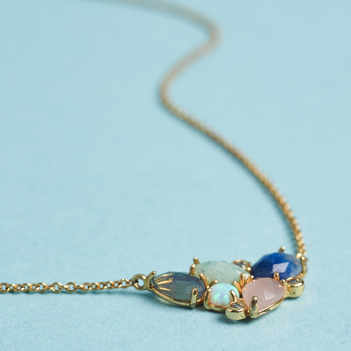 Rocksbox June 2019 Jewelry subscription review necklace detail