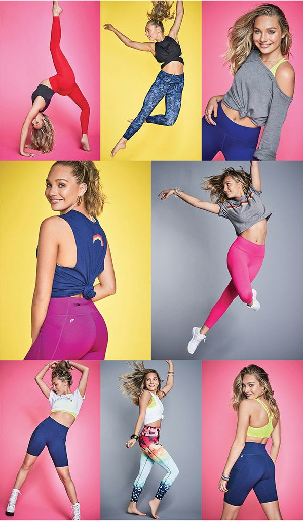 maddie ziegler fabletics sweatpants