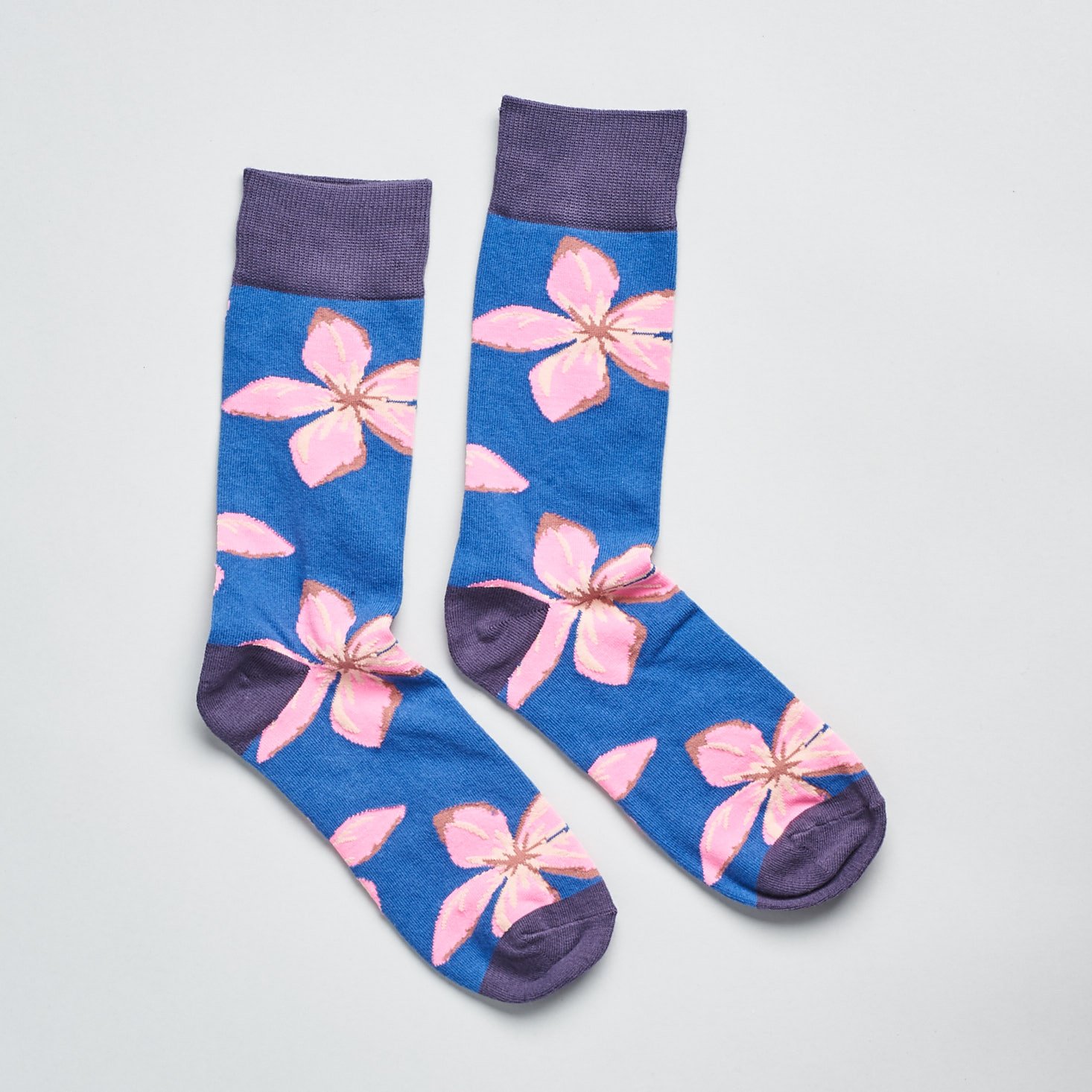 Society Socks May 2019 review floral socks