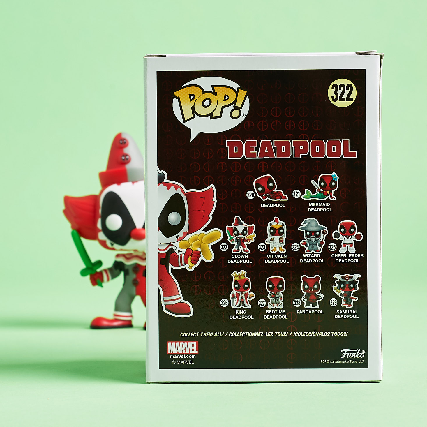 deadpool funko back of box