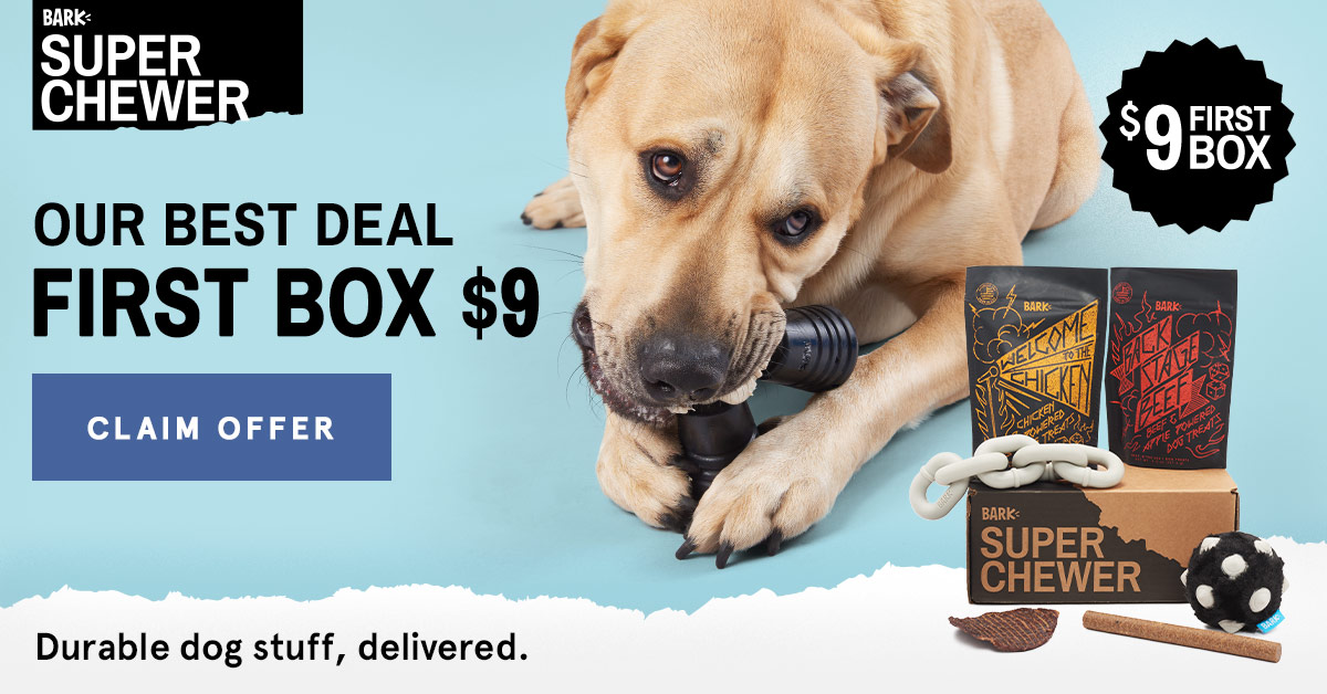 Super Chewer Coupon – First Box for $9!
