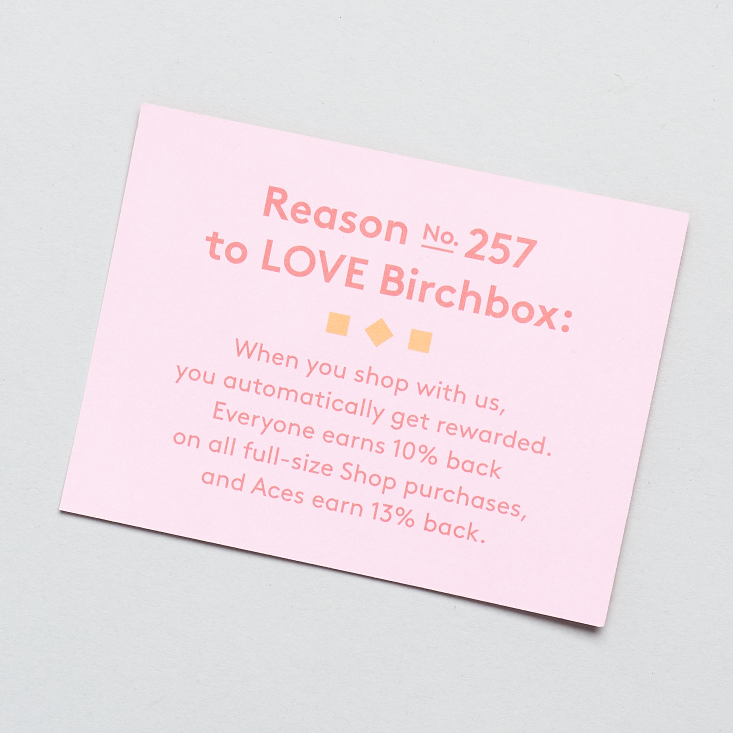 Reason to love Birchbox