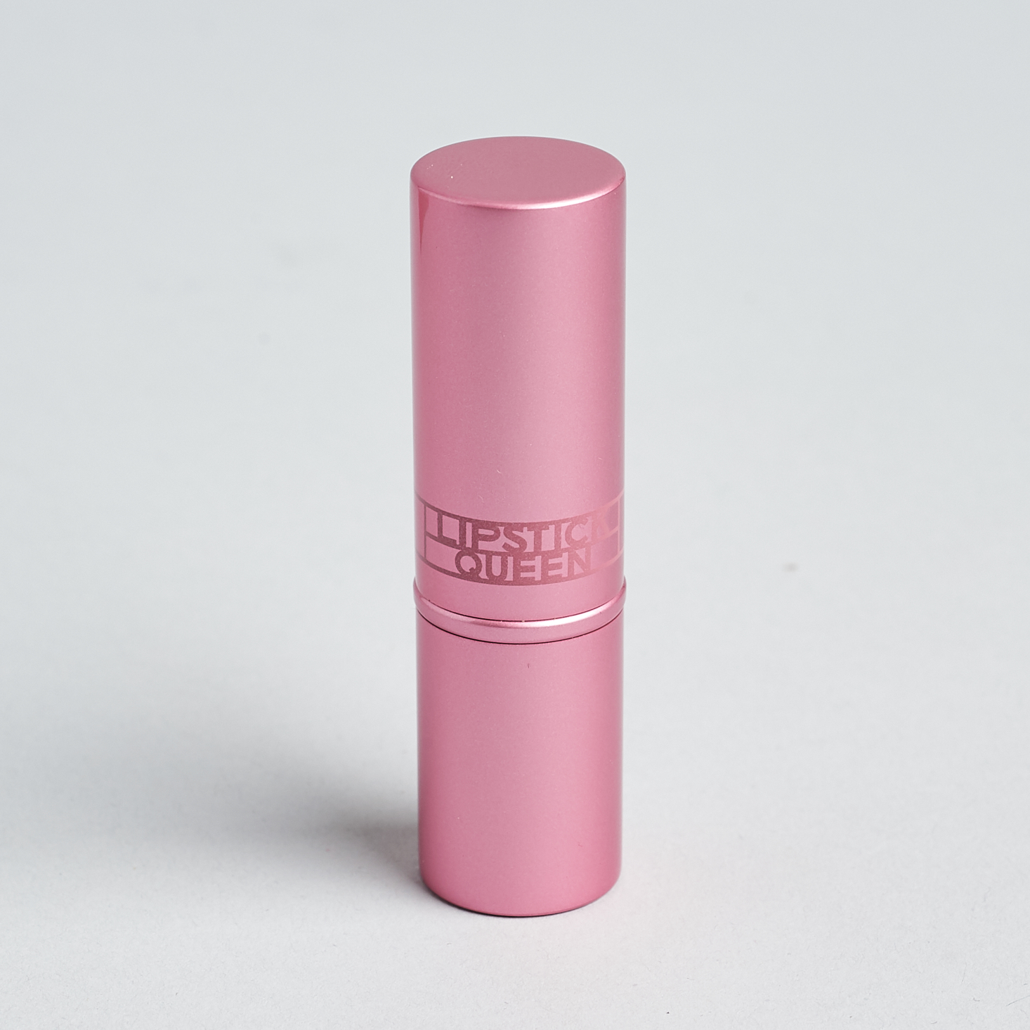 frosted metal pink tube