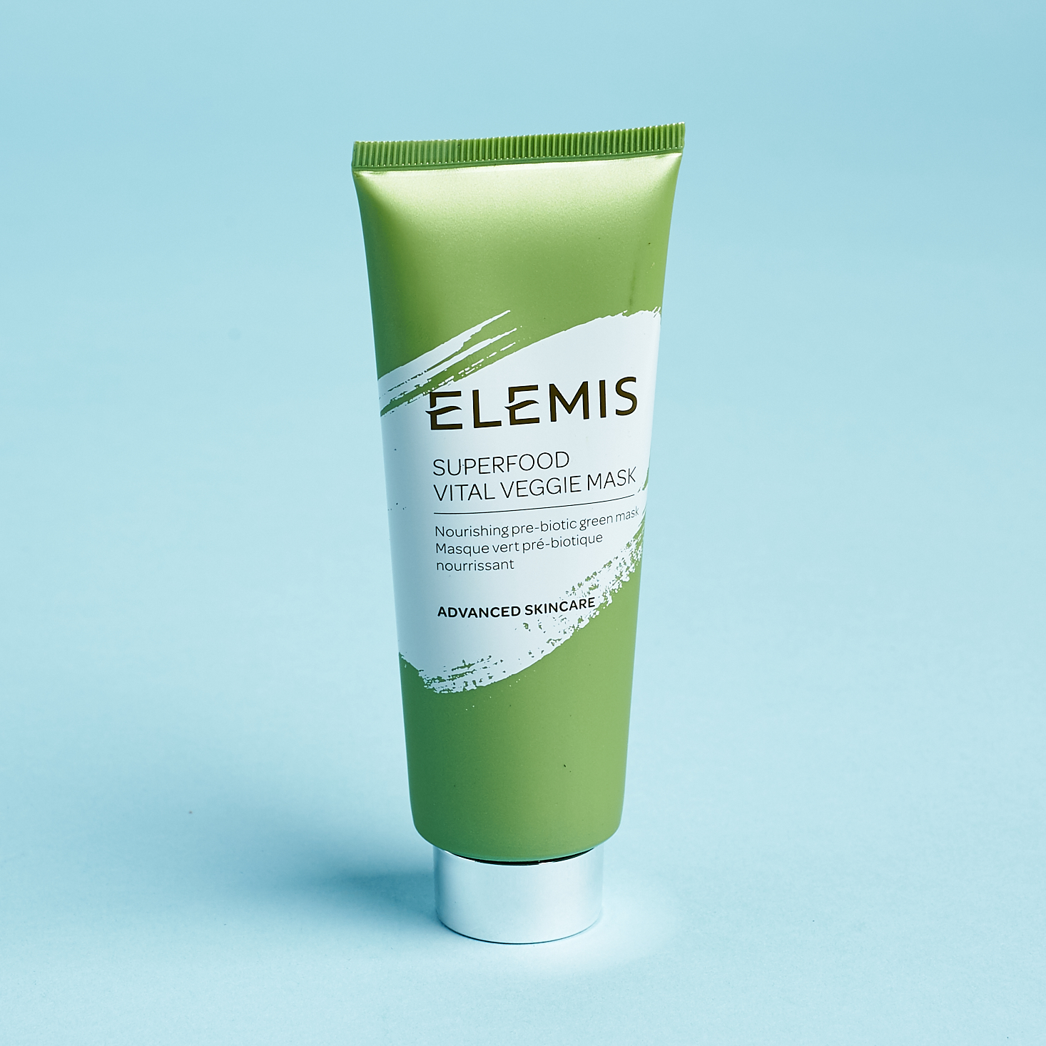 elemis superfood mask in green tube