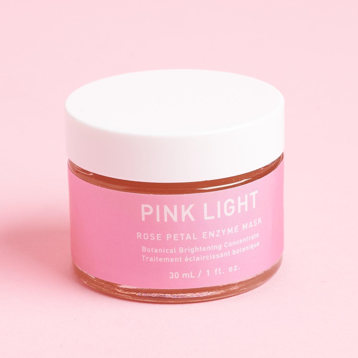 Pink Light Rose Petal Enzyme Masque