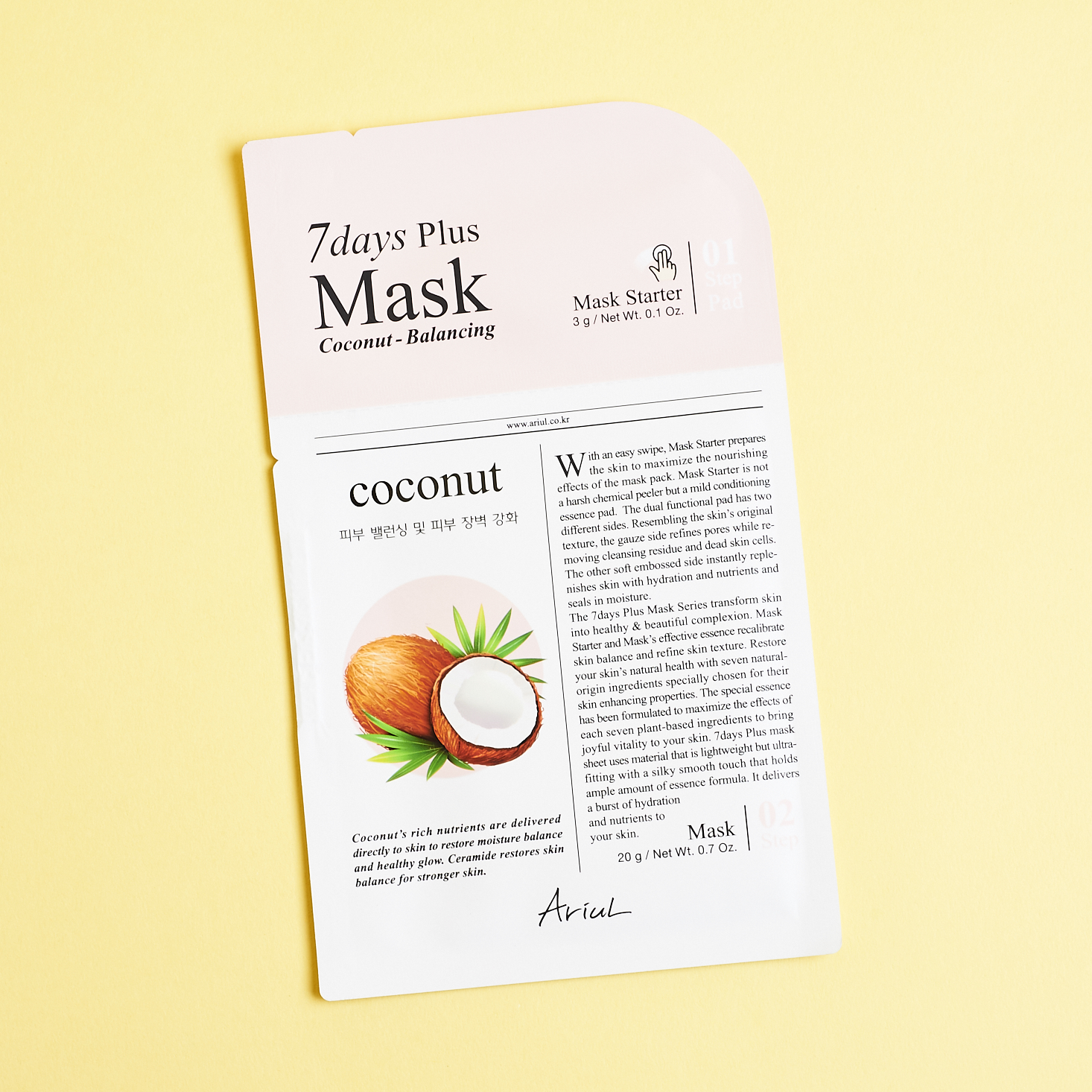 coconut mask