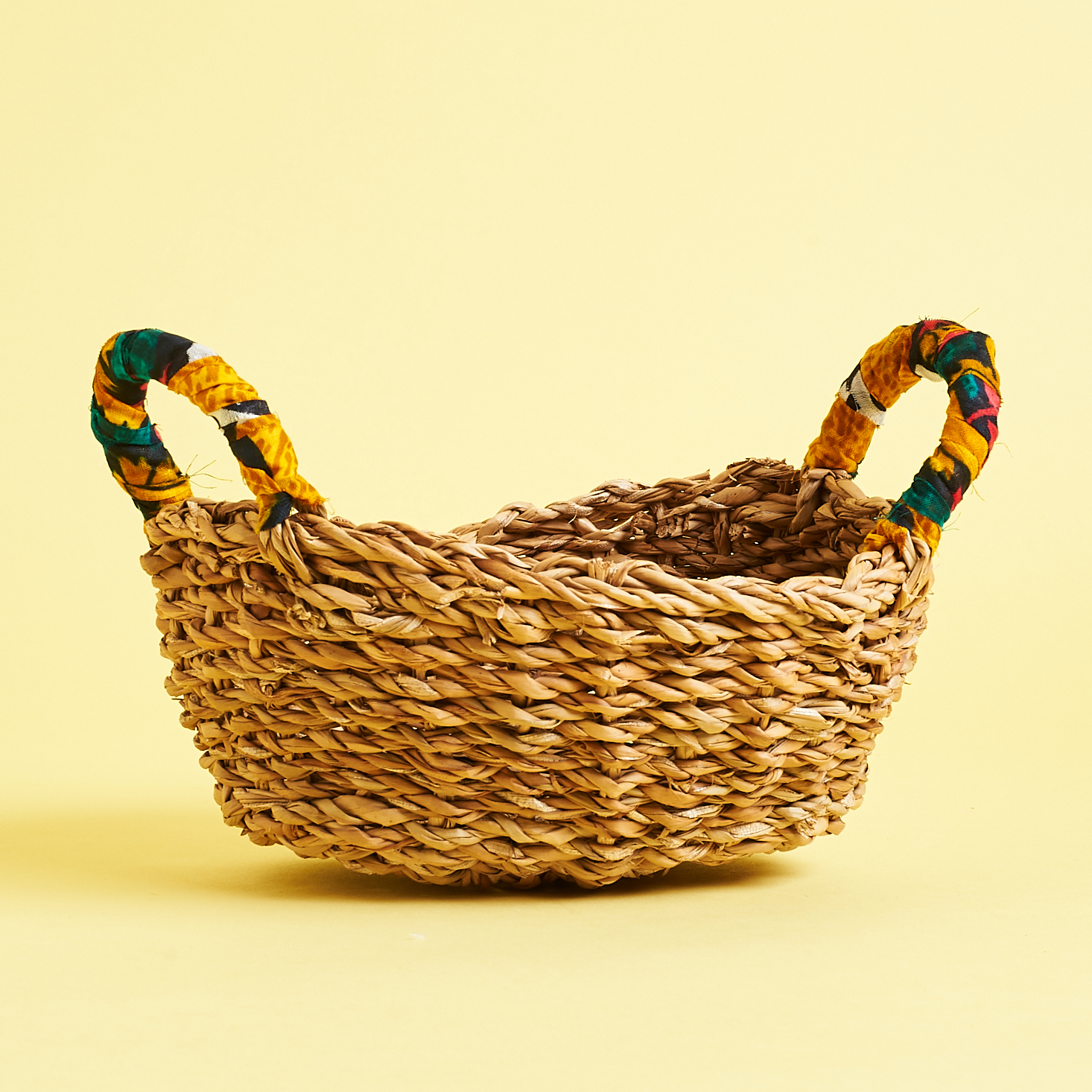 hand woven bread basket