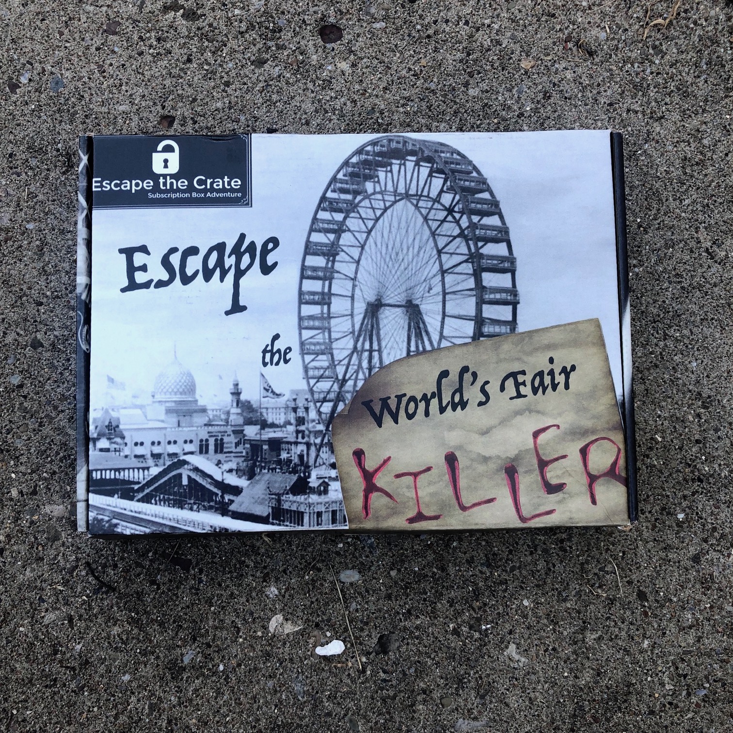 Escape the Crate “World’s Fair Killer” Review + Coupon