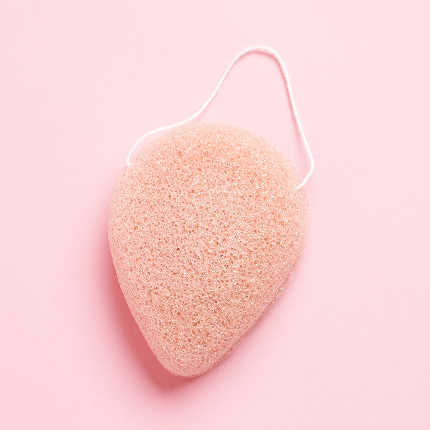 BKind Pink Clay Konjac Facial Sponge