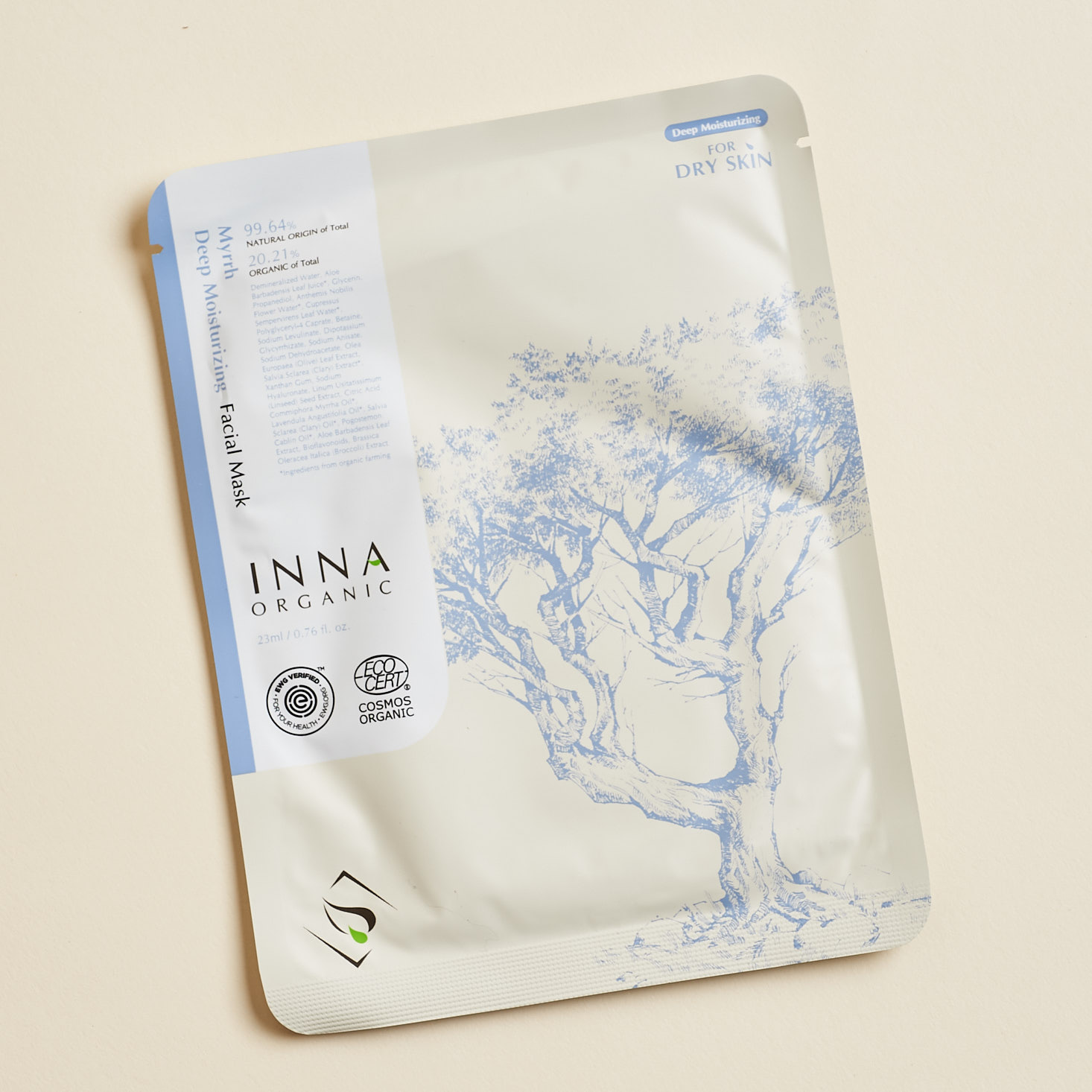 Inna Organics Myrrh Deep Moisturizing Facial Mask