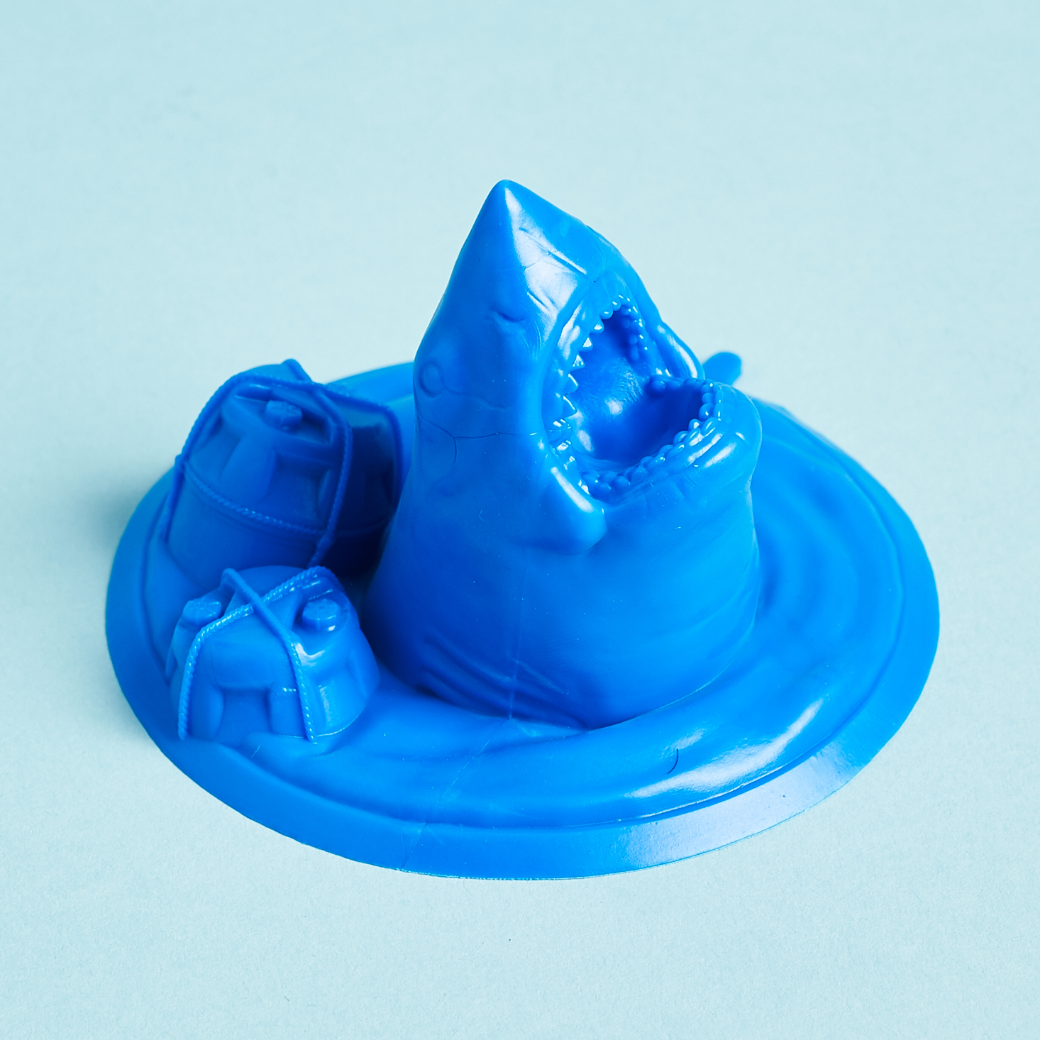 blue shark sink stopper