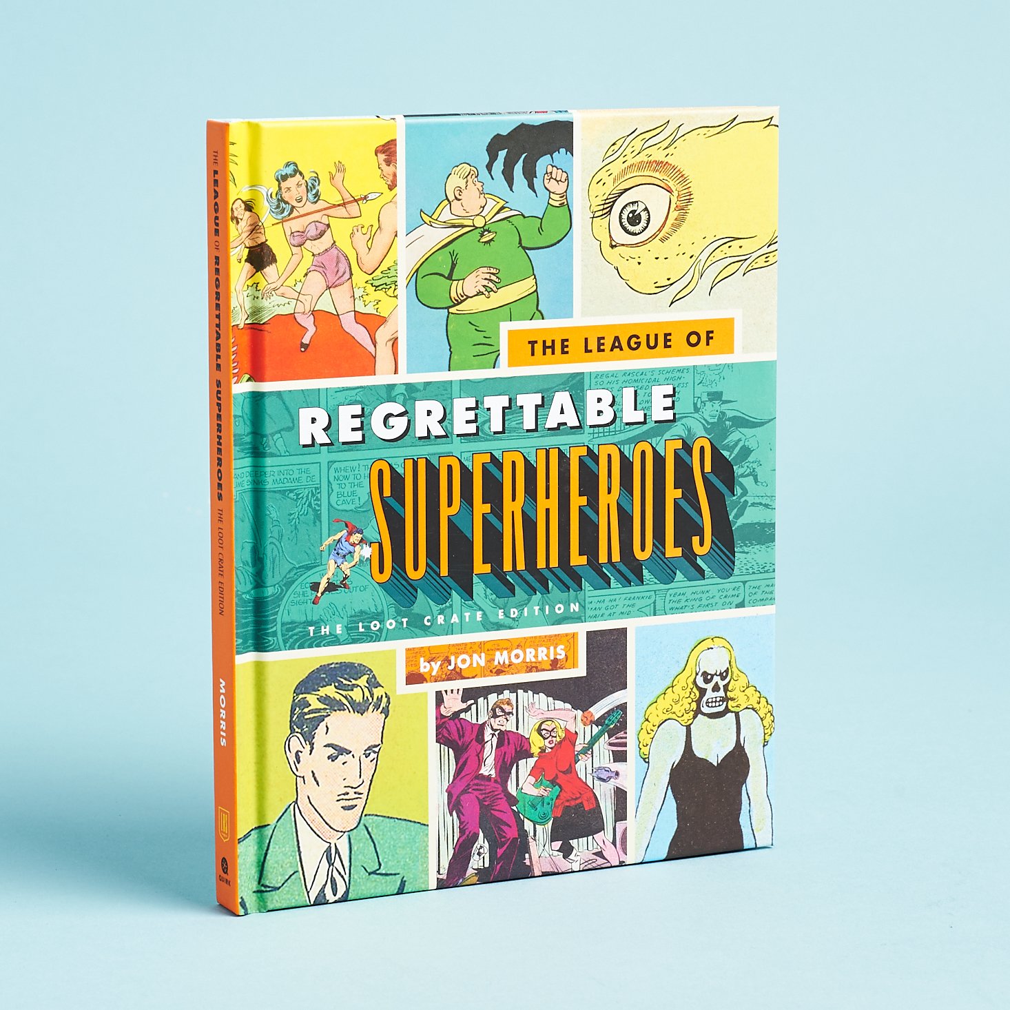 regrettable superheroes book cover