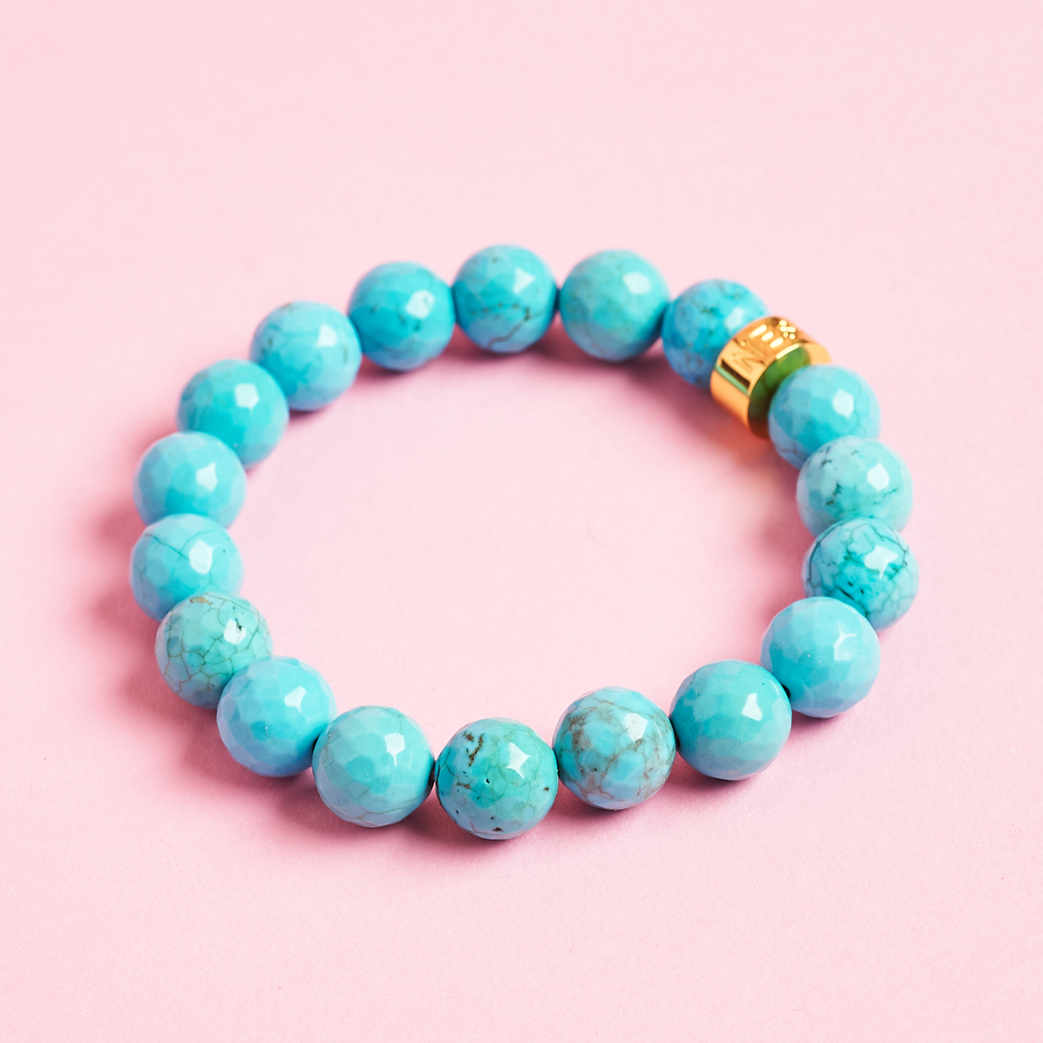 turquoise stretch bracelet