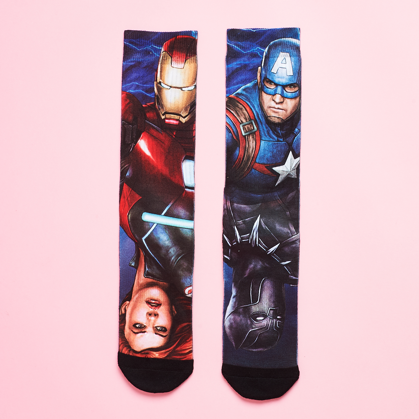 socks featuring avenger heroes