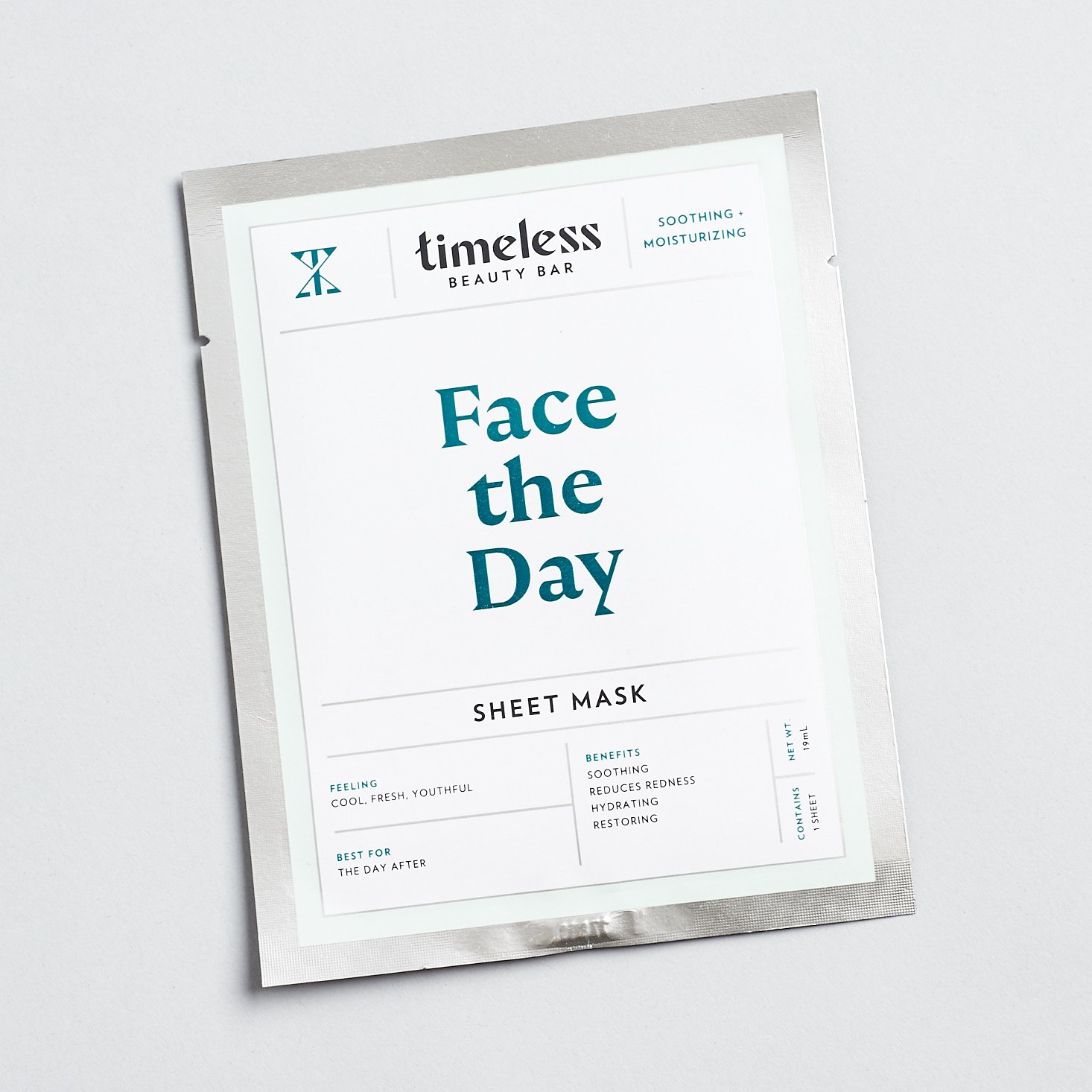 Timeless Beauty Bar Face The Day Mask