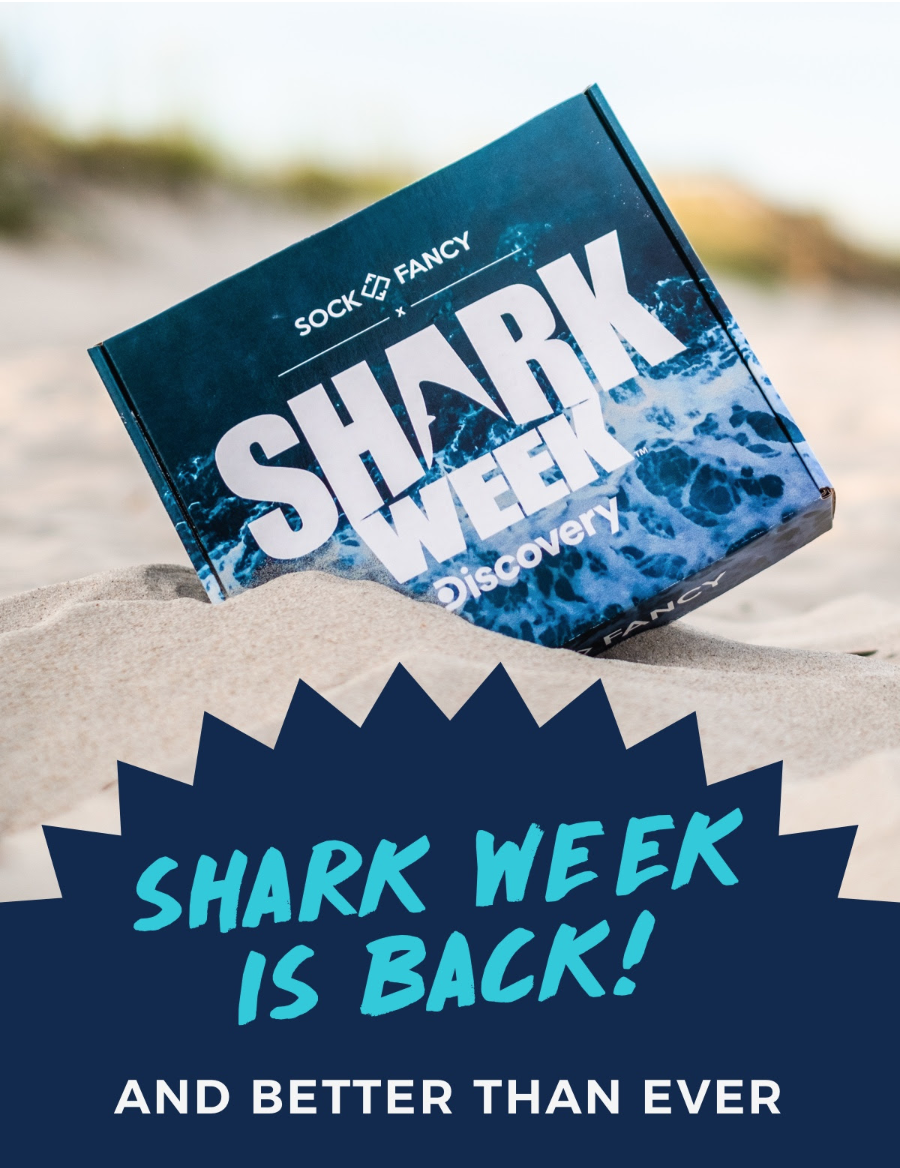 Sock Fancy Shark Week 2019 Box Available Now!