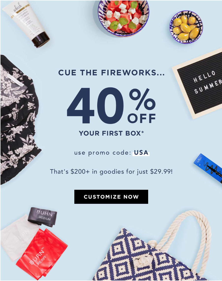FabFitFun Flash Sale – 40% Off the Summer Box!