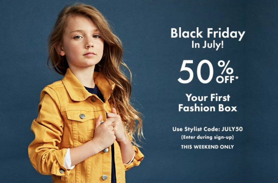 kidpik Sale – 50% Off Your First Box!