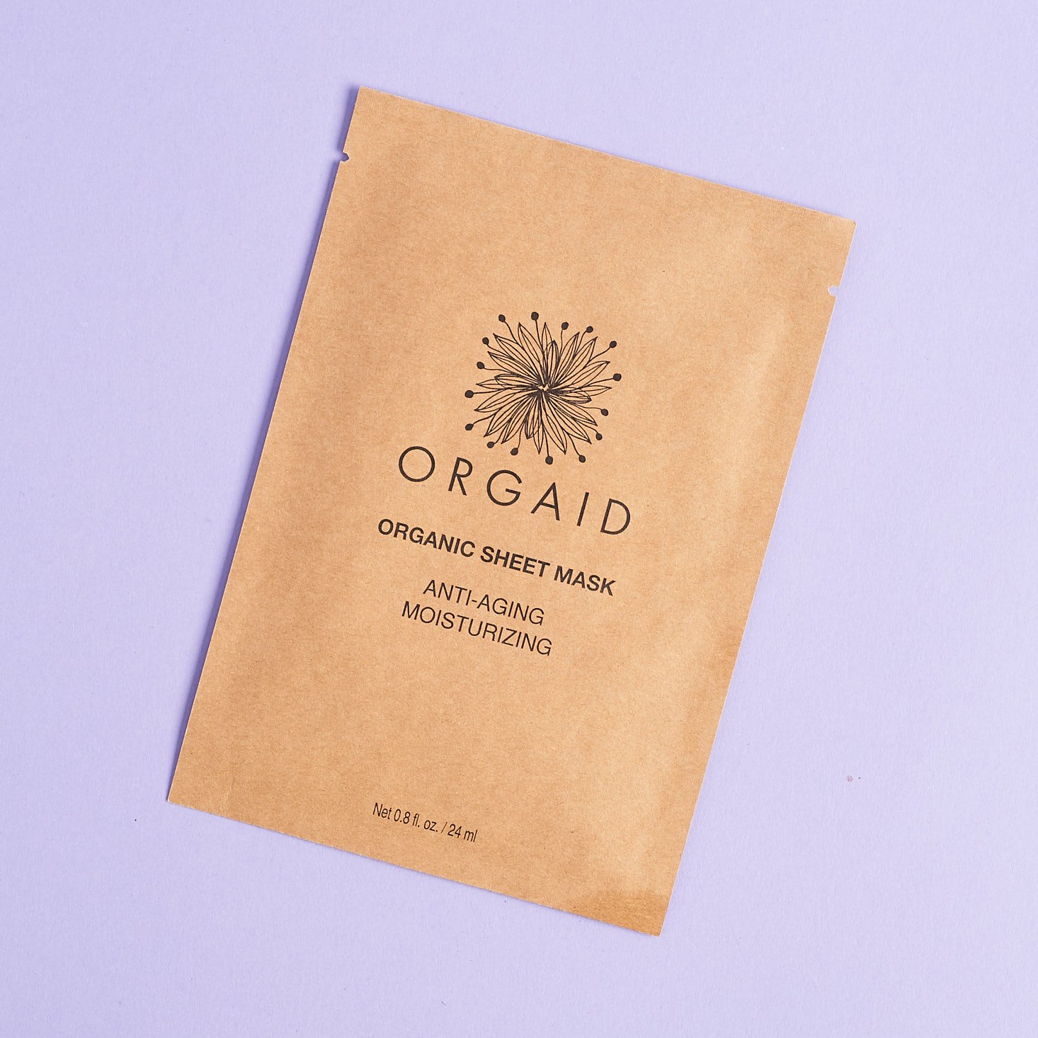 Orgaid Anti-Aging Moisturizing Organic Sheet Mask