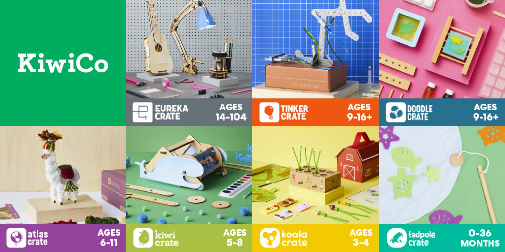 KiwiCo Shop Sale – Buy One Crate, Get One 50% Off!