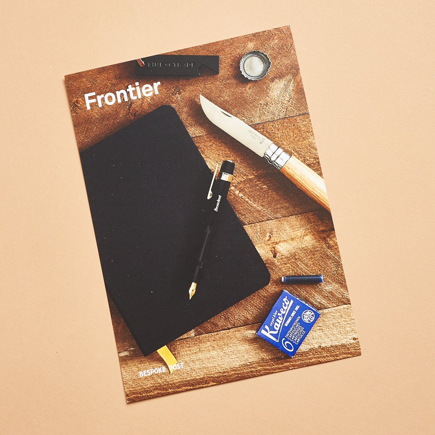 photo on front of Frontier info card