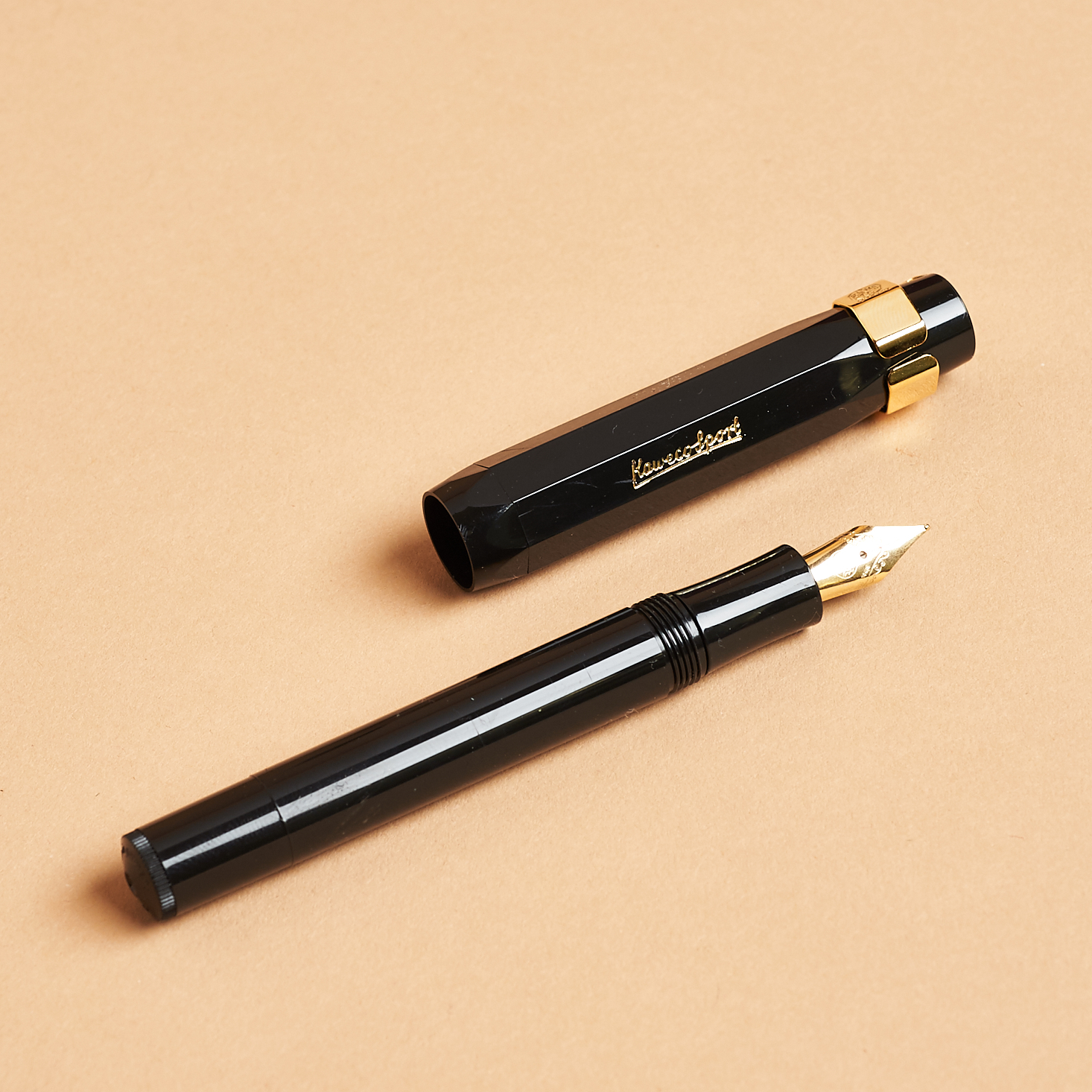 2 pieces that make up Kaweco Classic Sport Fountain Pen