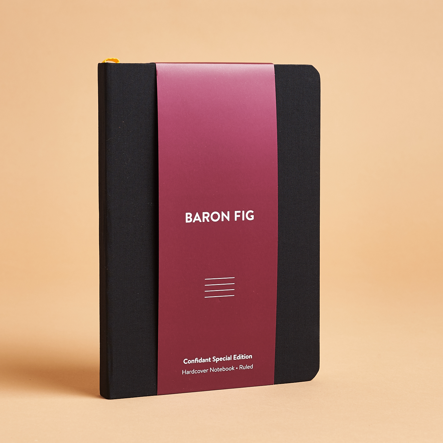 Baron Fig Custom Confidant Hardcover Notebook with bellyband