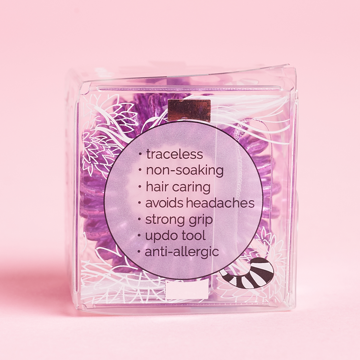 Back of invisibobble box