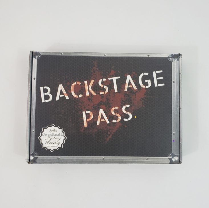 Deadbolt Mystery Society Review + Coupon Backstage Pass MSA