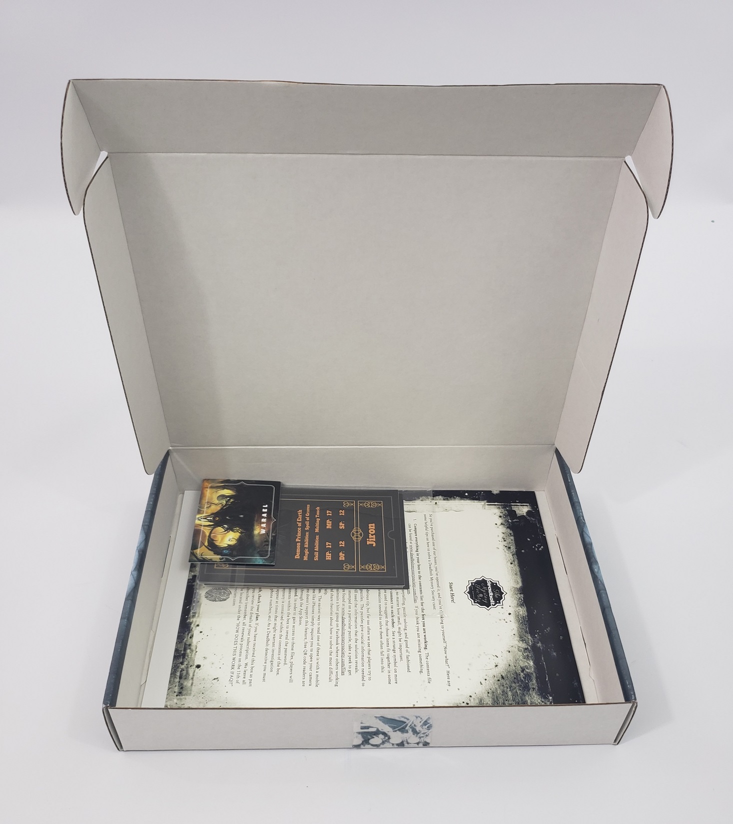 Deadbolt Mystery Society Review + Coupon Sanitarium MSA