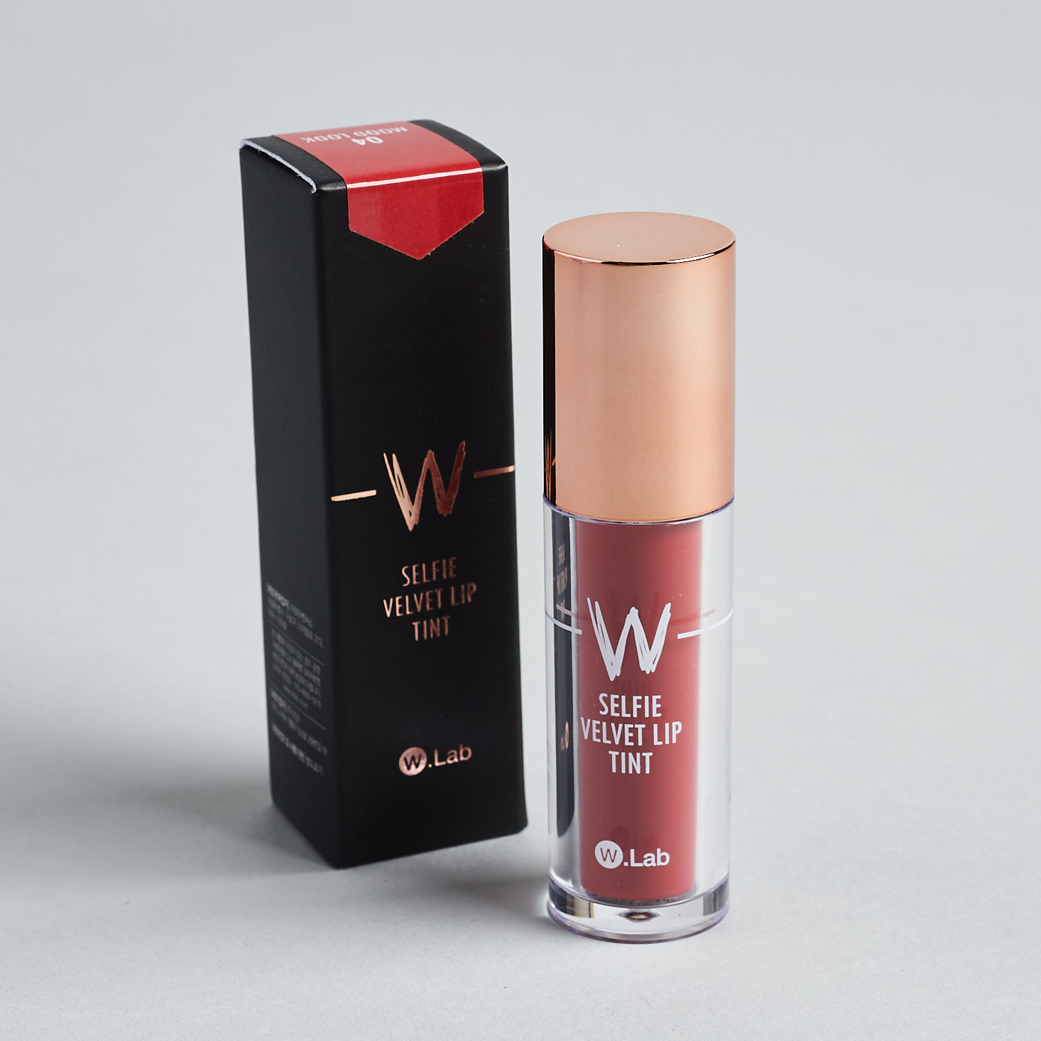 W. Lab Selfie Velvet Lip Tint with box