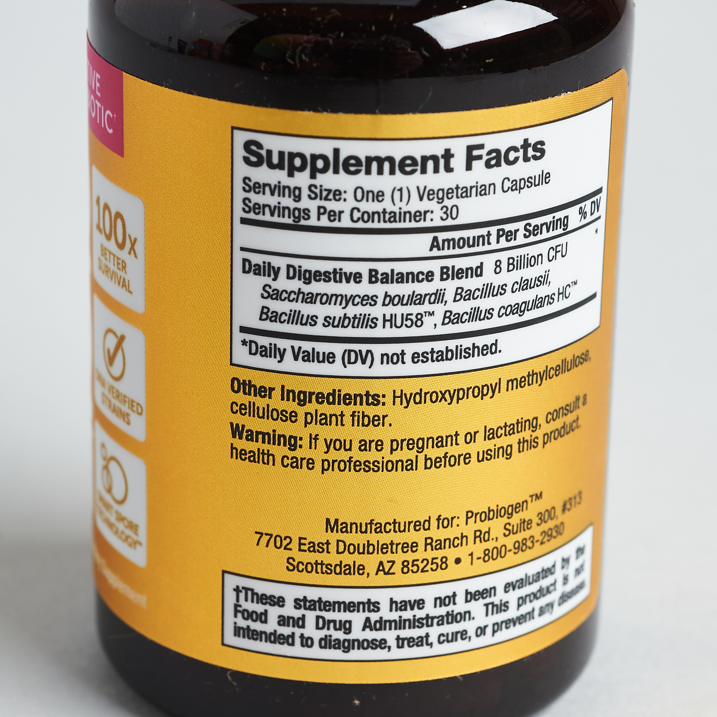 supplement facts