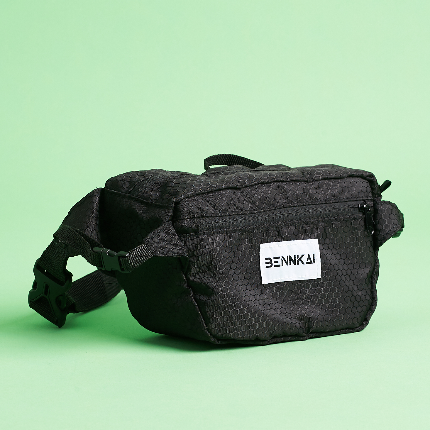 black fanny pack