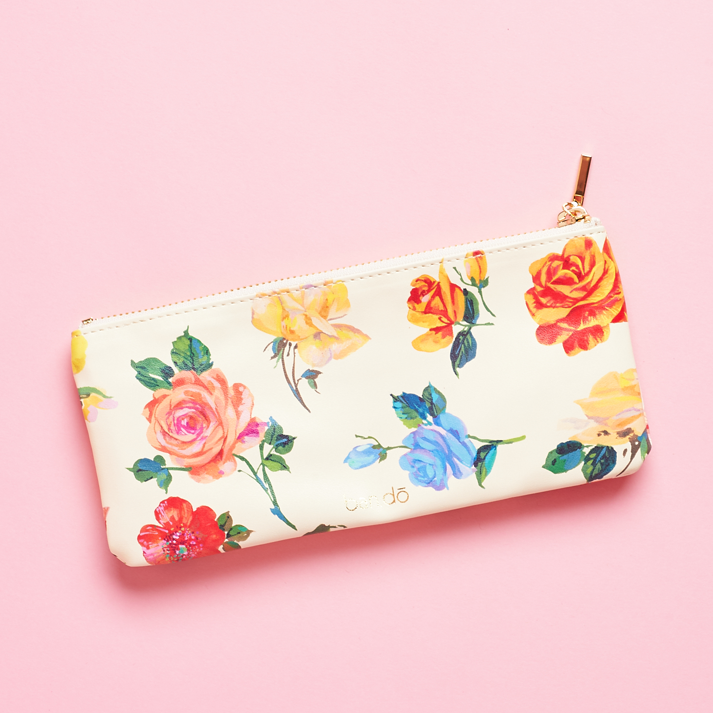 Other side of Ban.do Floral Pencil Pouch