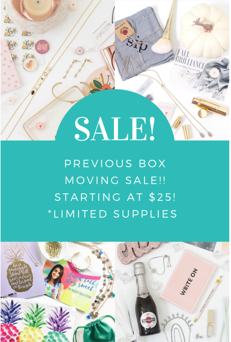 Your Bijoux Box Previous Boxes + Bundles Sale!