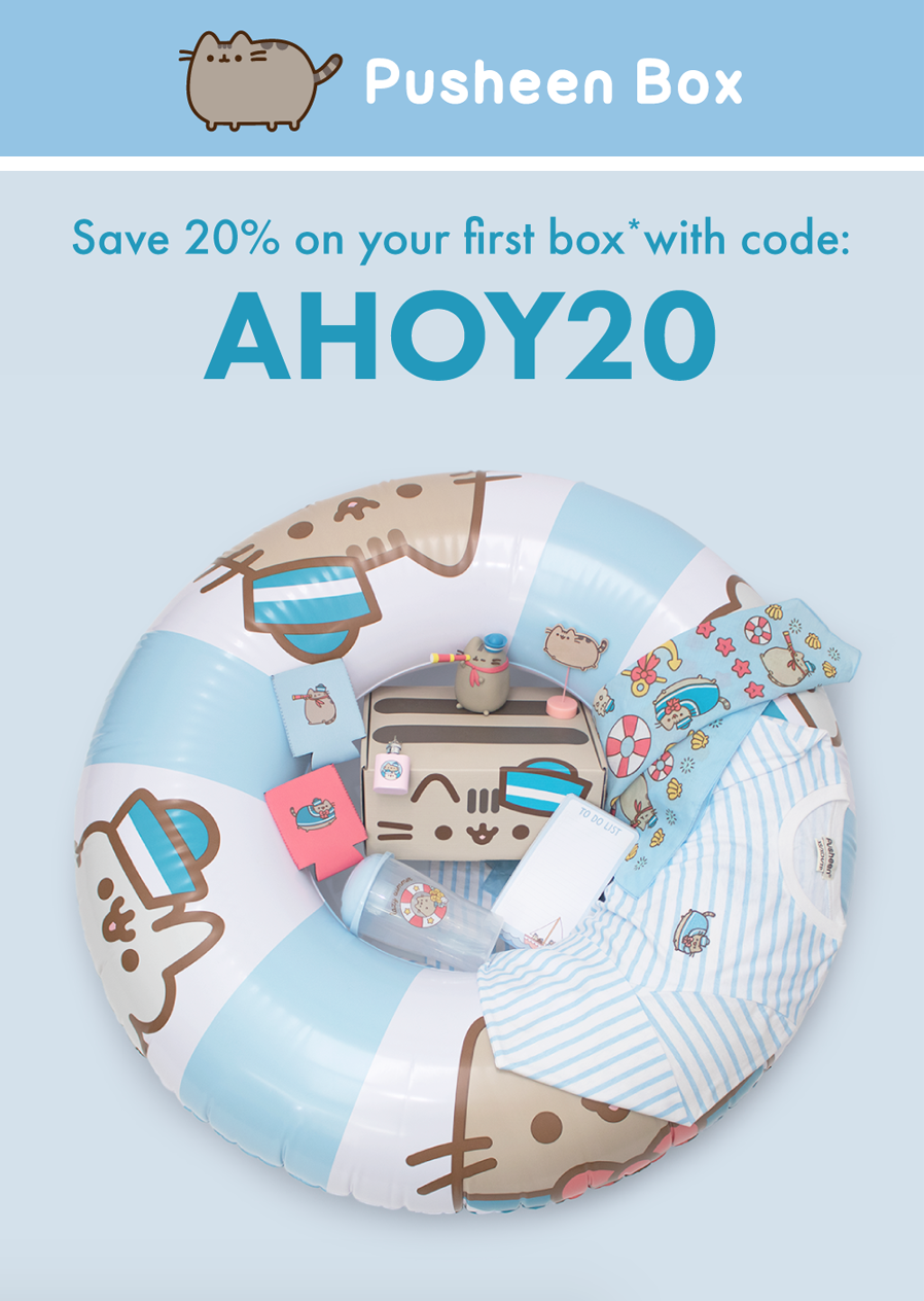 Pusheen Box Coupon 20 Off Your First Box! MSA