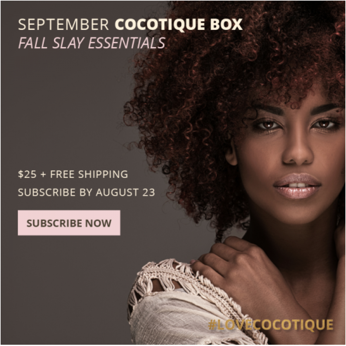 Cocotique September 2019 Spoiler + Coupon!