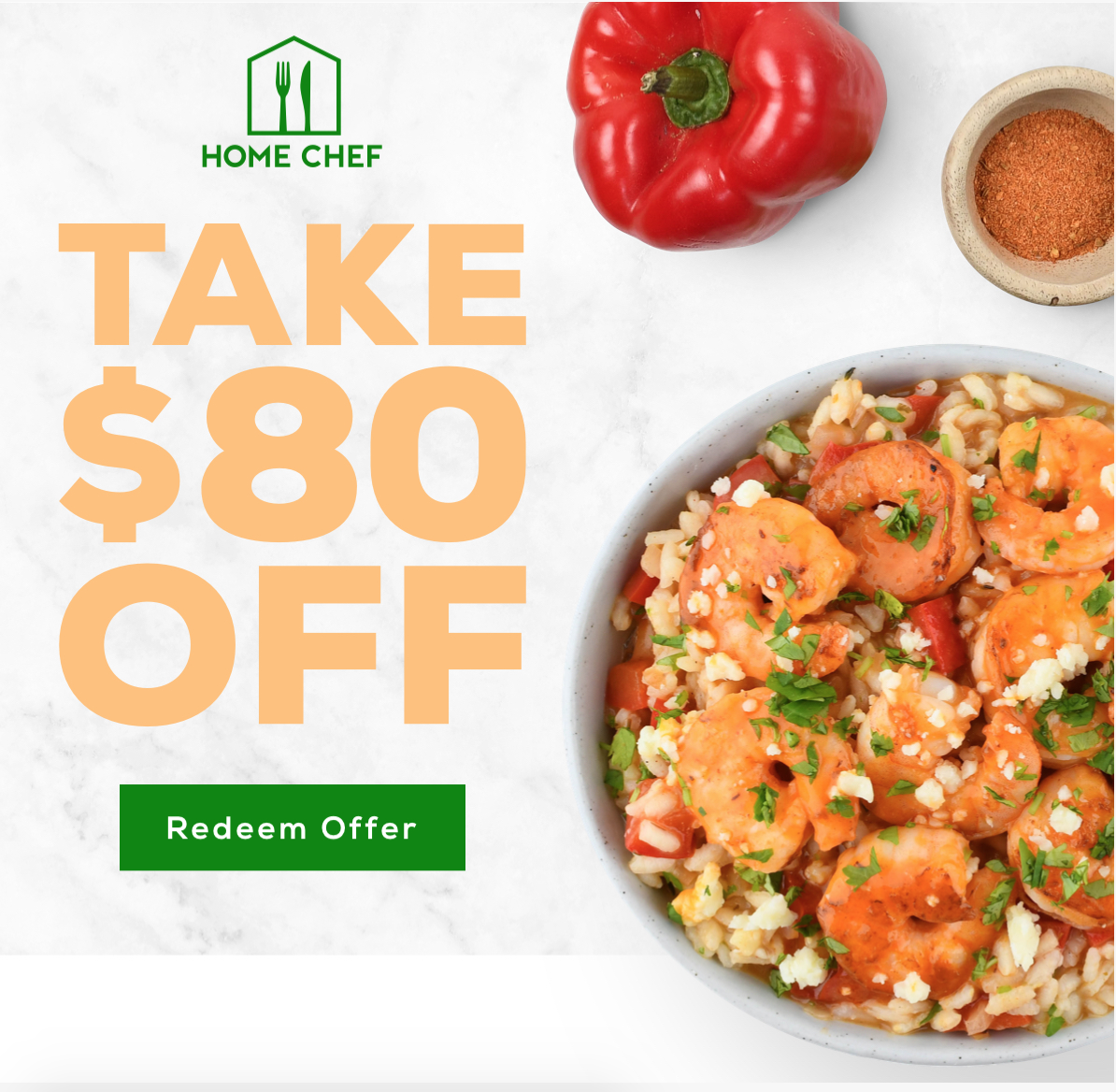 Home Chef Flash Sale – Get Your First Box for $19.70!