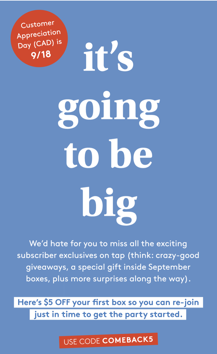 Birchbox Coupon – First Box for $10!