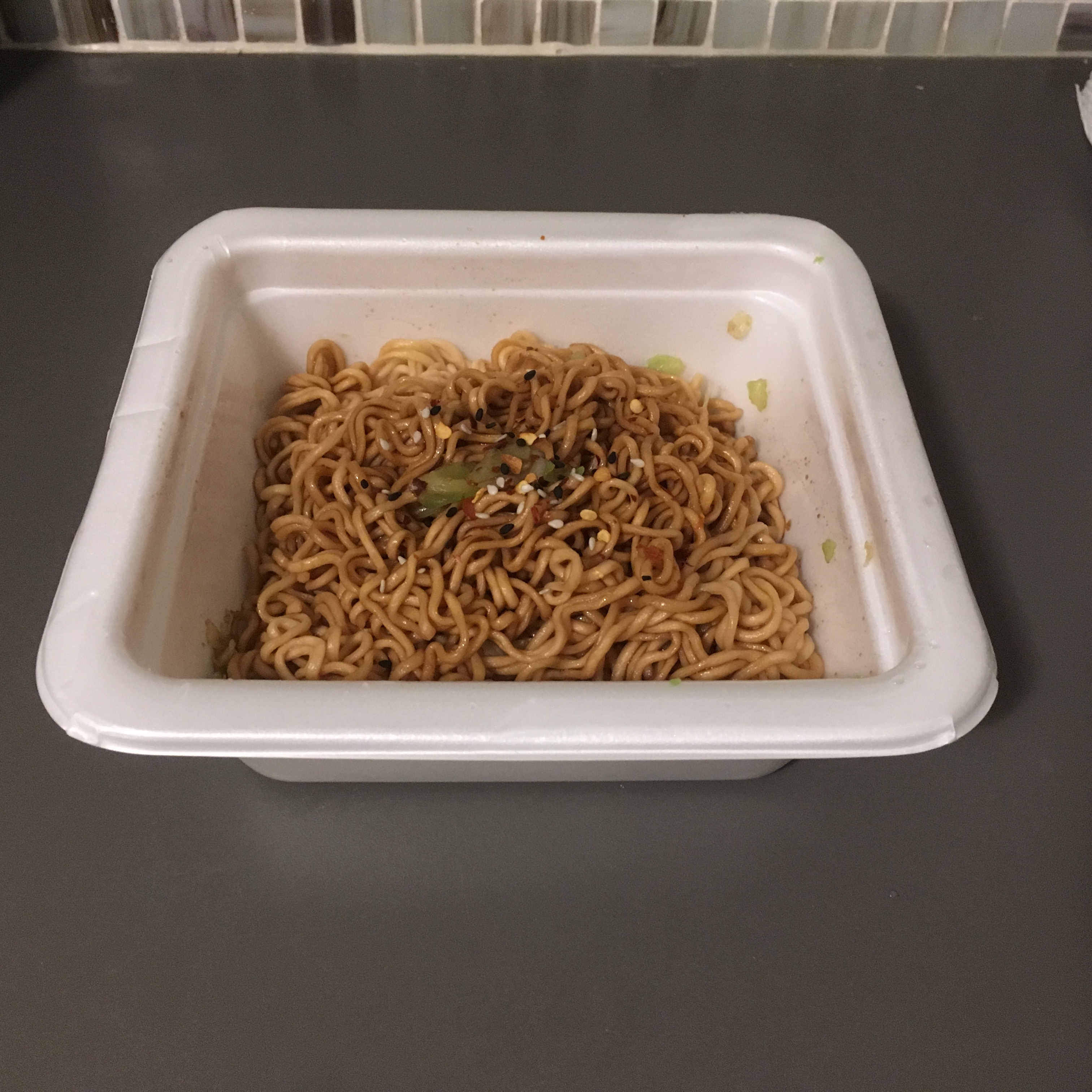 asakusa sauce yakisoba cooked