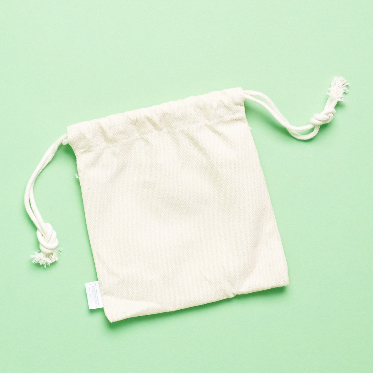 white linen bag