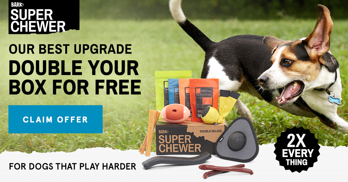 Super Chewer Coupon – Double Your First Box with Subscription!