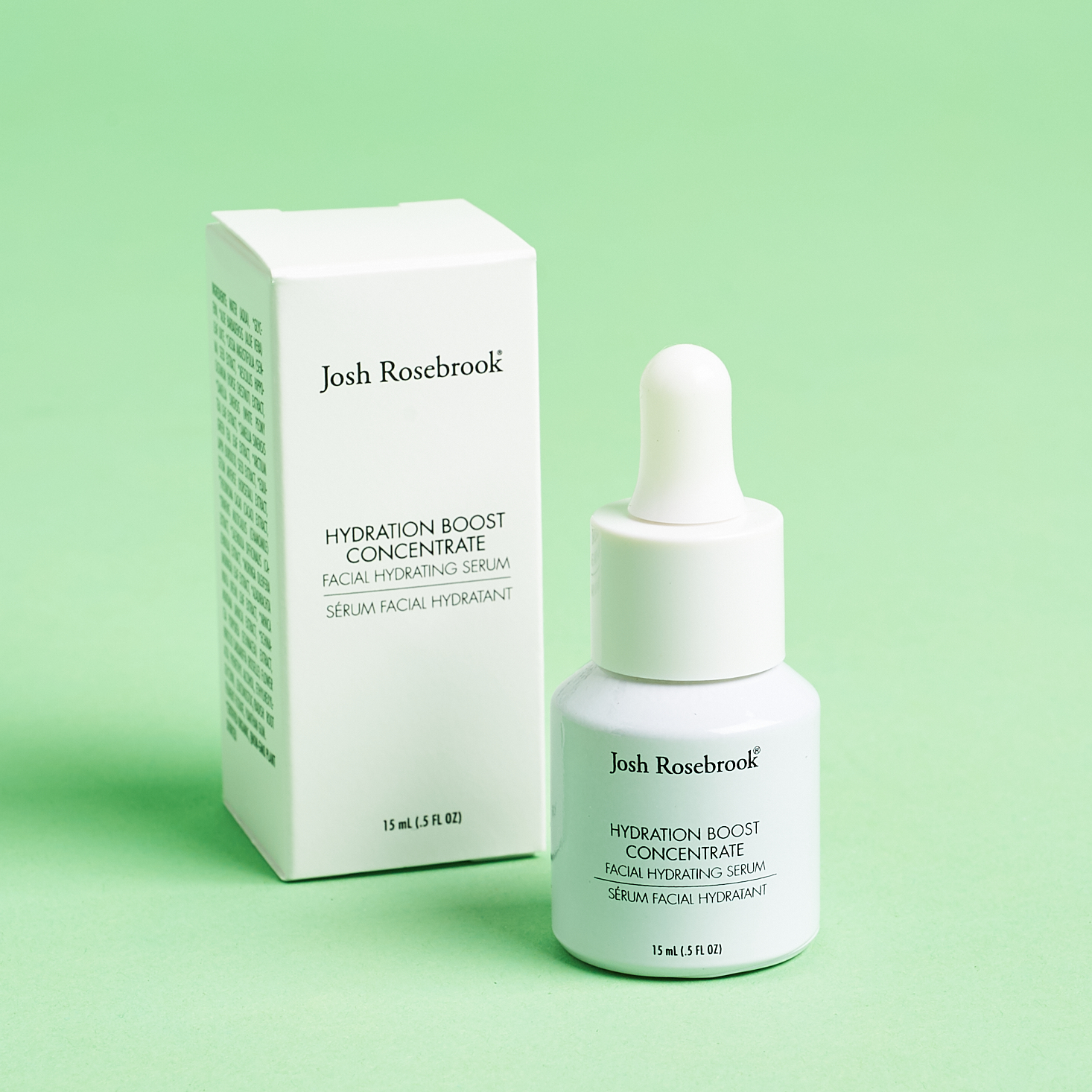 Josh Rosebrook Hydration Boost Concentrate with box