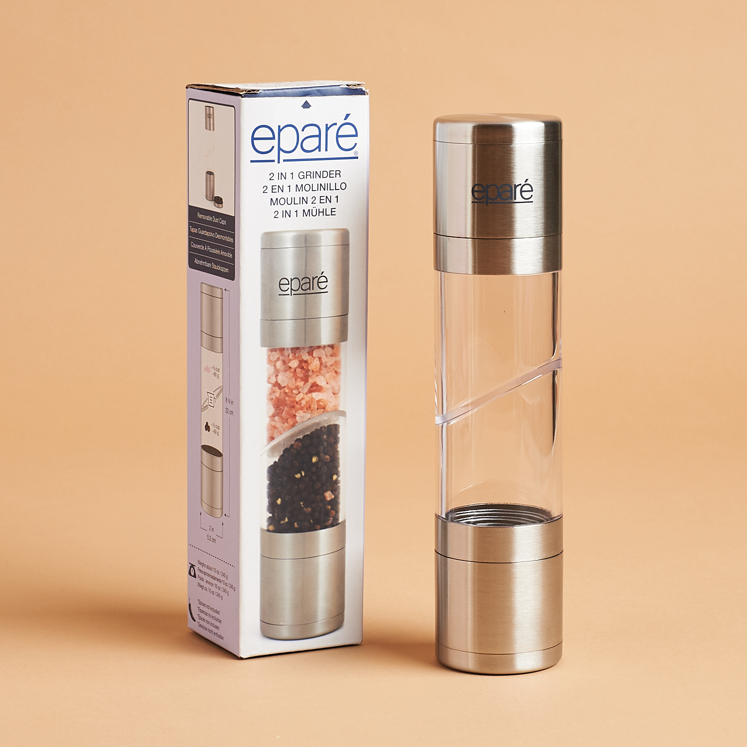 Eparé salt and pepper mill