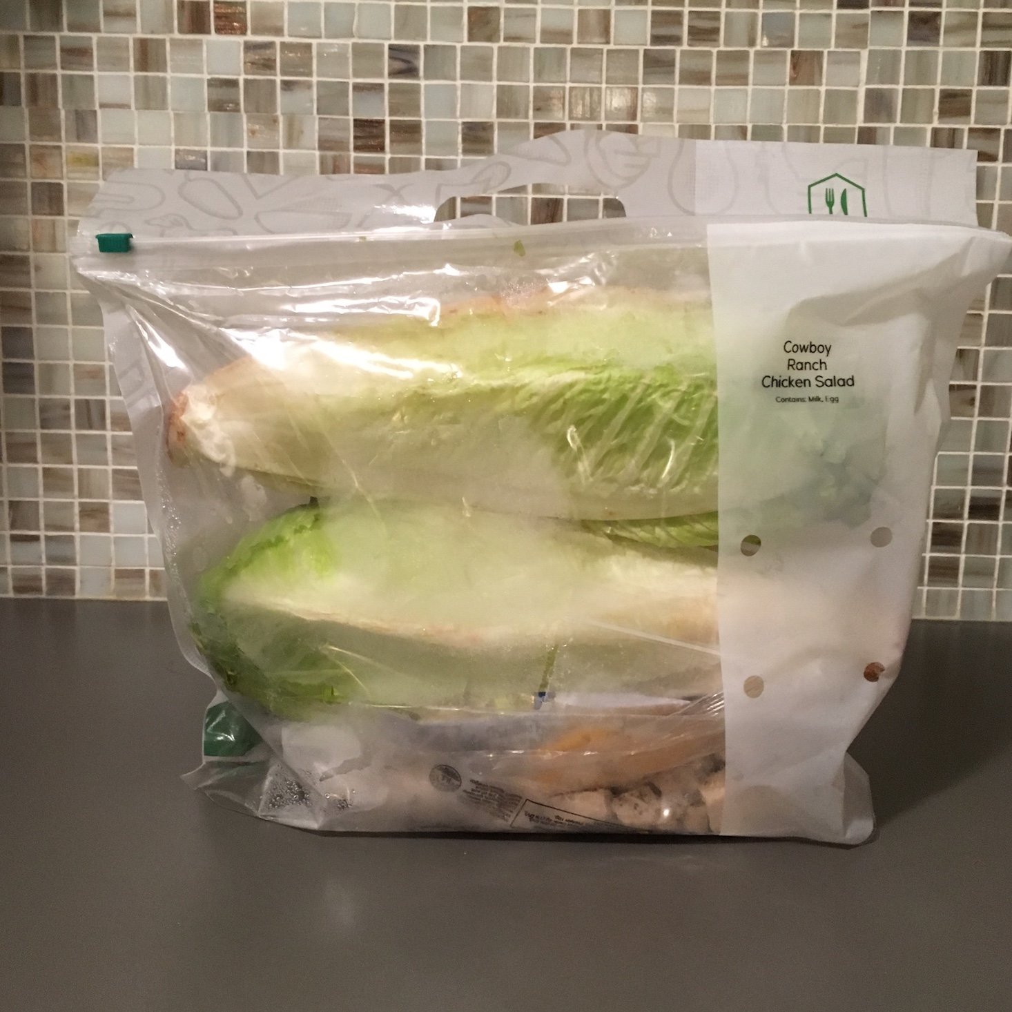 cowboy chicken ranch salad ingredients bag