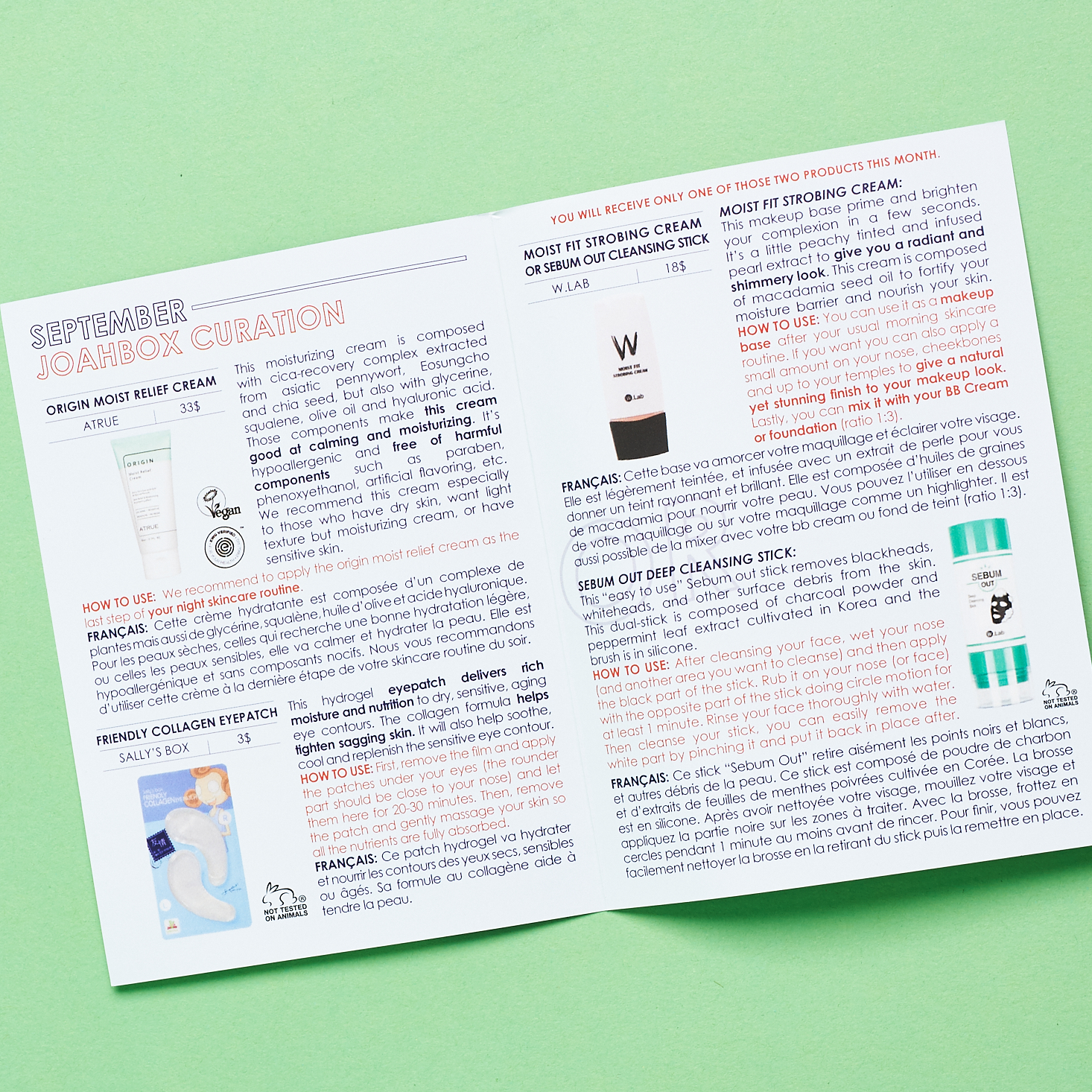 inside info booklet