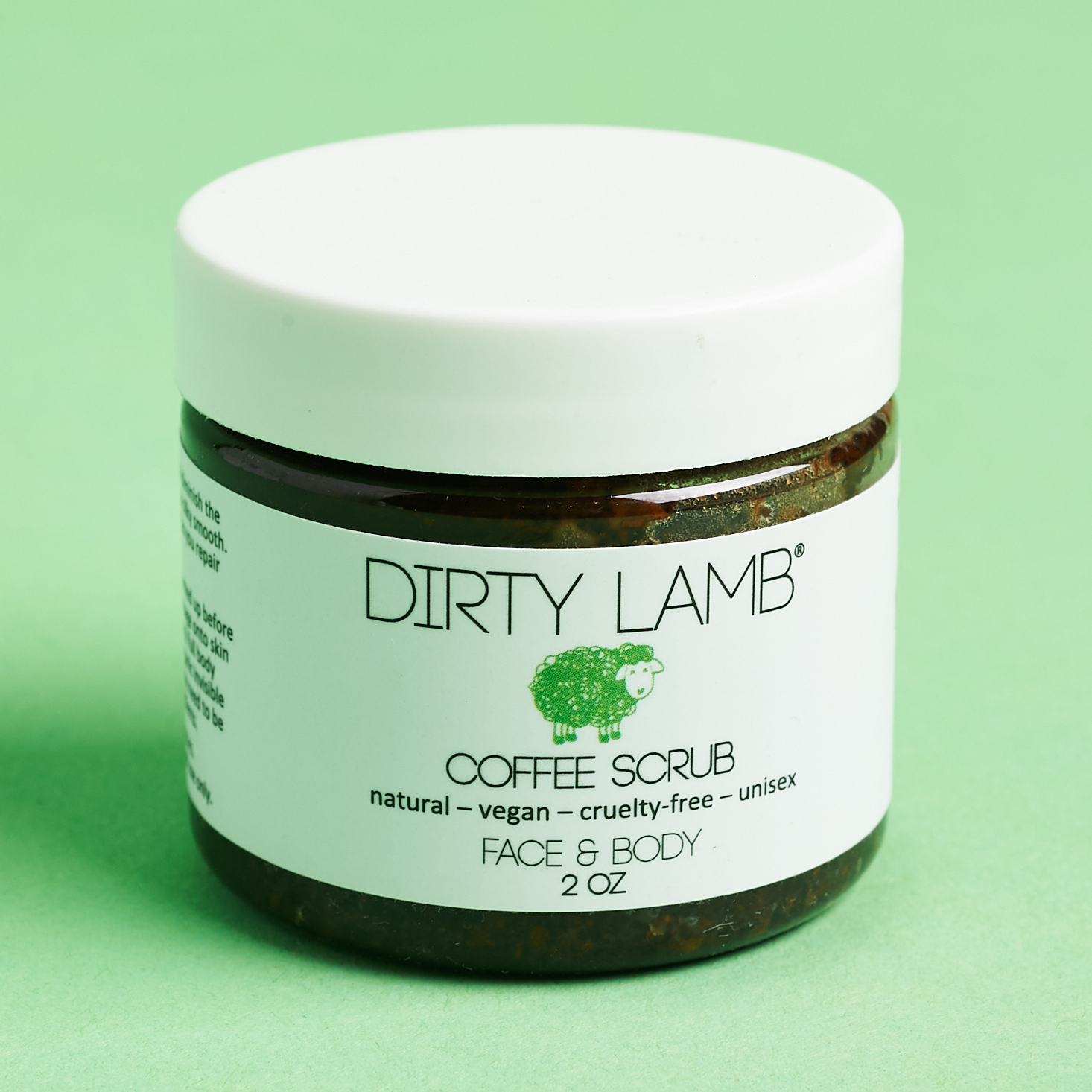 Dirty Lamb Coffee Scrub