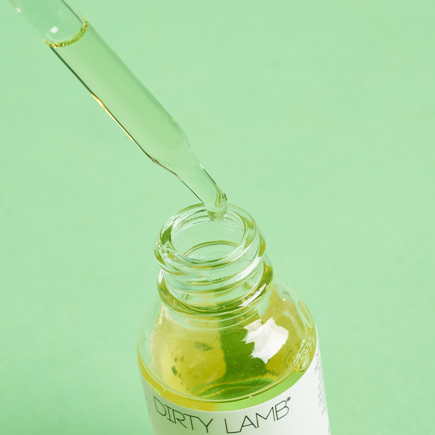 dropper for Dirty Lamb Ultra Night Serum