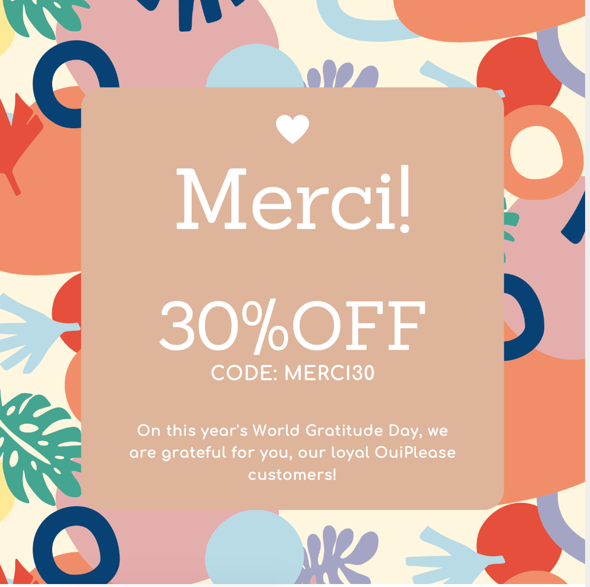 Oui Please Coupon – 30% Off Subscriptions